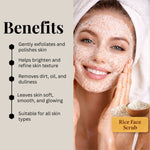 Kayee Ayurveda Rice Face Scrub for Men & Women | Herbal Facial Exfoliating Scrub for Deep Cleansing, Dead Skin Removal & Skin Smoothing | Helps Remove Excess Oil & Impurities | Suitable for Regular Skincare Routine