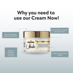 Khadi Essentials Kojic Acid & Niacinamide Skin Brightening Cream (50g) | For Dark Spots, Blemishes & Pigmentation
