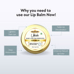 Khadi Kojic Lip Balm for Dark & Dry Lips | Moisturizing Lip Care | Helps Improve the Appearance of Uneven Lip Tone & Chapping | 5 gm