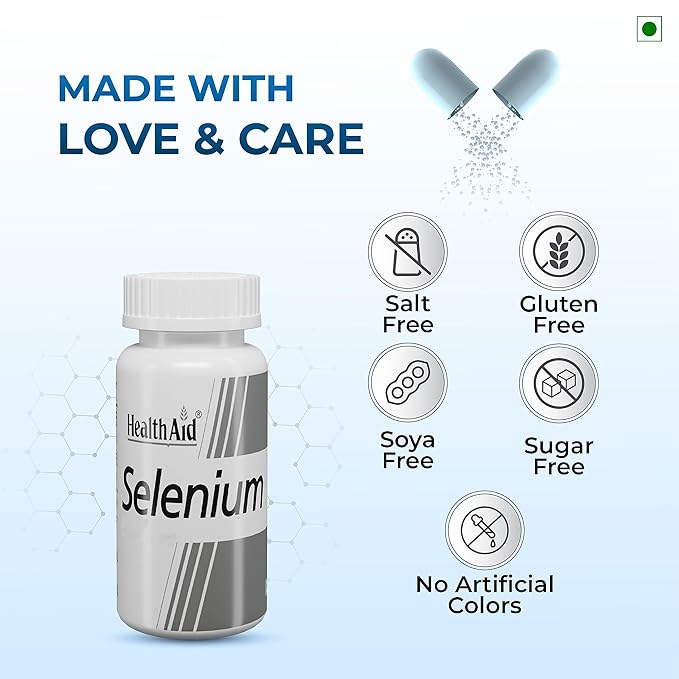HealthAid Selenium 200mcg Tablet - 60 Tablets