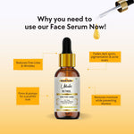 Khadi Retinol Face Serum for Anti-Ageing & Skin Renewal | Fine Lines, Wrinkles & Dark Spot Care | Helps Improve Skin Texture & Firmness | Lightweight Night Serum | For All Skin Types | 30 ml