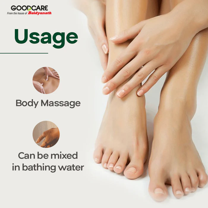 Goodcare Neem Guard Body Oil - 200ml | Ayurvedic Skin Care & Protection