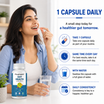 Fixuphealth Probiotics Supplement for Gut Health 50 Billion CFU | Probiotic Capsules with Prebiotics, Cranberry, Vitamin C & Zinc | Digestive Health & Immunity Support | Plant Based | 30 Capsules