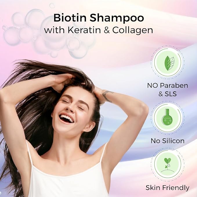 HealthAid Biotin Shampoo - 200ml Shampoo