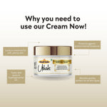 Khadi Essentials Niacinamide & Ceramide Hydrating Face Cream (50g) | For Skin Brightening, Barrier Repair & Fine Lines