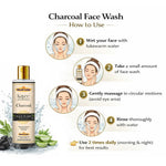 Kayee Ayurveda Activated Charcoal Face Wash for Oily & Combination Skin | Deep Pore Cleansing Facial Cleanser | Helps Remove Excess Oil, Dirt, Sweat & Daily Impurities While Leaving Skin Fresh, Soft & Refreshed | 210 ml