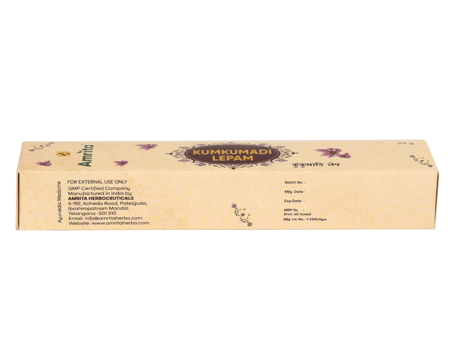 Amrita Kumkumadi Lepam - 25gm