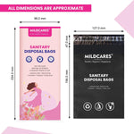MildCares Sanitary Disposable Bags for Sanitary Pad Disposal