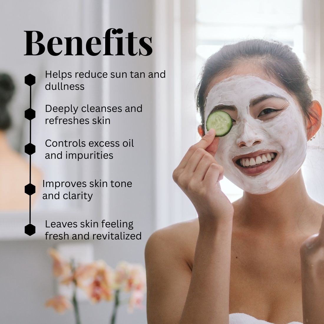 Kayee Ayurveda De-Tan Face Pack for Men & Women | Herbal Face Pack for Tanned, Dull & Uneven-Looking Skin | Helps Remove Surface Impurities, Excess Oil & Dead Skin Cells for Fresh, Smooth & Radiant-Looking Skin