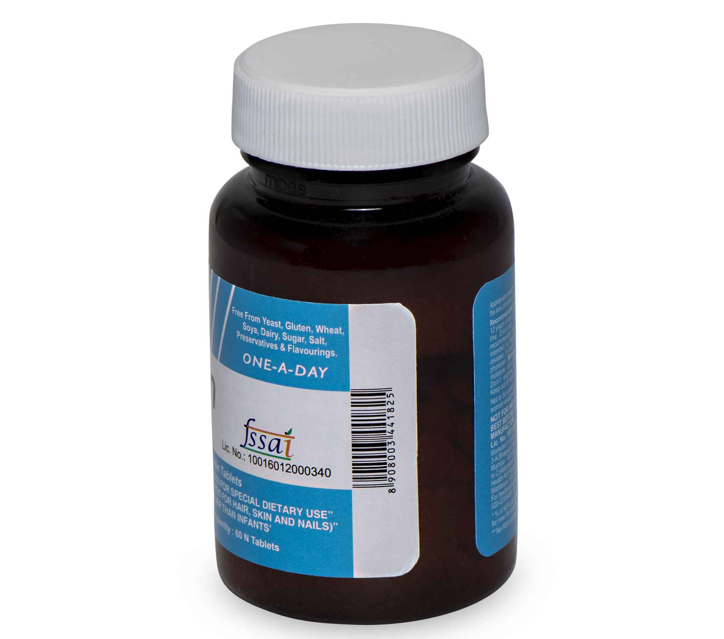 HealthAid Biotin 5000 µg Tablet - 60 Tablets