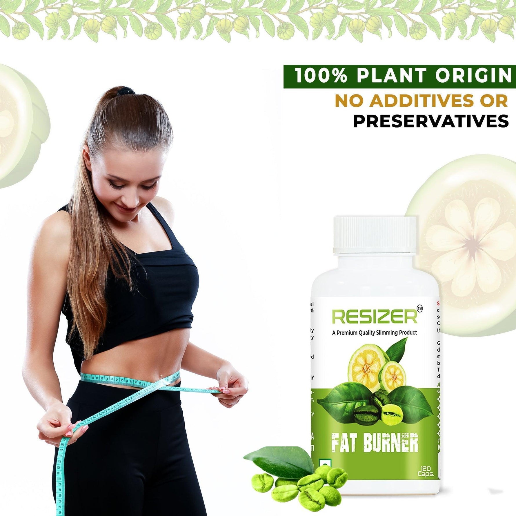 Pharma Science Resizer Capsules for Weight Loss & Metabolism - 120 Capsules