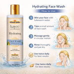 Kayee Ayurveda Hydrating Facial Cleanser for Men & Women | Moisturizing Face Wash for Dry & Dull-Looking Skin | Gentle Daily Cleanser for Softness, Freshness, Smoothness & Healthy-Looking Hydrated Skin | 210 ml