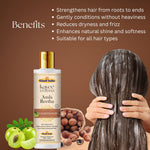 Kayee Ayurveda Amla Reetha Hair Conditioner for Men & Women | Herbal Conditioner for Dry, Dull & Frizzy Hair | Helps Condition Hair, Improve Manageability, Reduce Roughness & Maintain Soft, Smooth & Healthy-Looking Hair | 210 ml