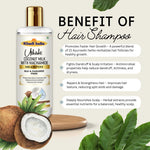 Utkrisht Khadi Coconut Milk & Niacinamide Shampoo (200ml)