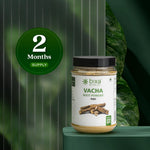 Bixa Botanical Vacha Root Powder (Acorus Calamus) | Pure Sweet Flag Rhizome Powder for Cognitive Support, Speech Clarity & Brain Health (200g)