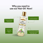 Utkrisht Khadi Pure Rosemary & Onion Hair Oil | Dual-Action Power for Hair Growth, Hair Fall Control & Scalp Nourishment