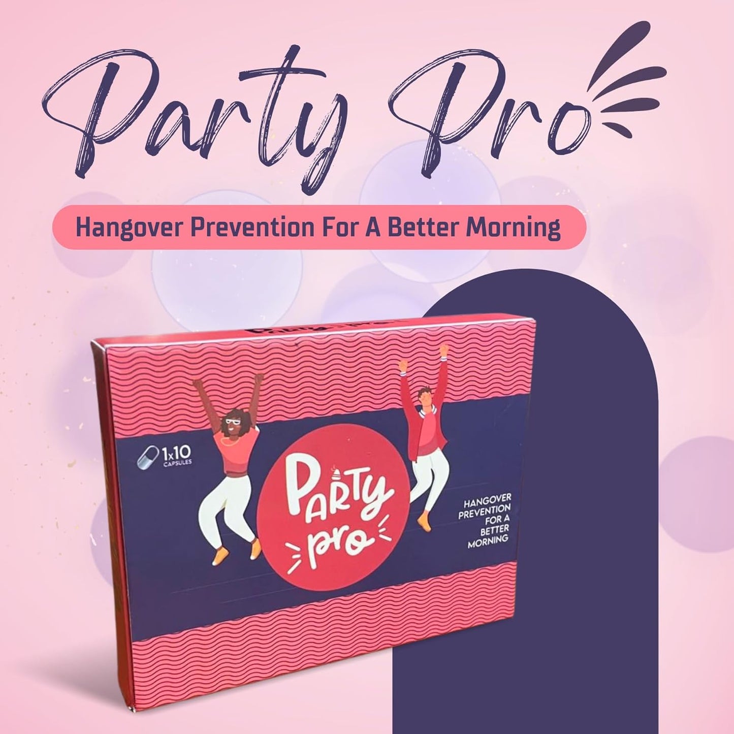 Sharvy Herbotec PartyPro Capsules - 10 Caps