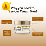 Utkrisht Khadi Pure Anti-Ageing Face Cream (50g) | For Wrinkle Reduction, Skin Firming & Youthful Radiance