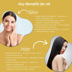 Utkrisht Khadi Pure Sesame Oil | For Hair Growth, Hair Fall Control, Scalp Nourishment & Deep Skin Moisturization