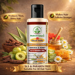 Bhudevam Natuals Khadi Shikakai & Honey Hair Conditioner for Chemical Free Frizz Control & Hair Repair Formula- 210ML