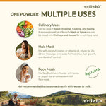 WellWith Sea Buckthorn Natural Dry Berry Powder (100g)