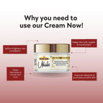 Utkrisht Khadi Pure Kumkumadi Cream | Ayurvedic Formula with Saffron for Glowing Skin & Pigmentation Control