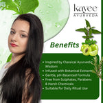 Kayee Ayurveda Amla Bhringraj Rosemary Shampoo for Men & Women | Herbal Hair Cleanser with Amla, Bhringraj & Rosemary | Helps Cleanse Scalp, Condition Hair, Improve Texture, Reduce Dryness & Maintain Healthy-Looking Hair | 210 ml