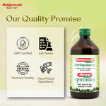 Baidyanath Bhringrajasav | Ayurvedic Hair Tonic for Hair Fall | Liver & Respiratory Health - 450ml