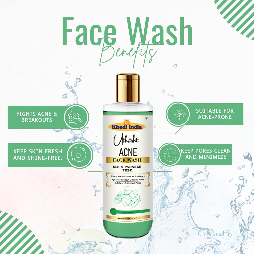 Utkrisht Khadi Acne Face Wash (200ml)