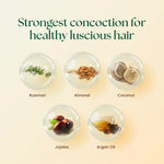 Moha: 5-in-1 Hair Oil (200ml) - Ayurvedic Hair Growth Oil for Hairfall Control & Dandruff