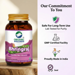 Organic Wellness Bhringraj Capsules -  90 Vegetarian Capsules