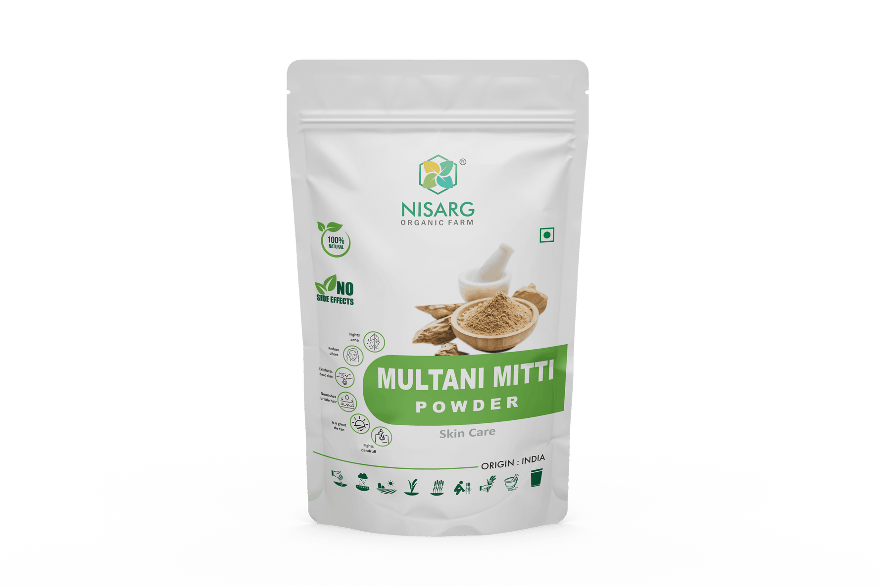 Nisarg Organic Farm Multani Mitti Powder