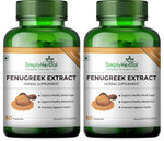 Simply Herbal Fenugreek Extract Vegetarian Capsules - 60 Veg Capsules