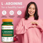 Pure Nutrition L-Arginine with L-Citrulline & Beetroot – 60 Capsules | Performance & Endurance Support