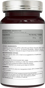 Pure Nutrition Liposomal Vitamin C 80mg (70%), 60 Capsules | Antioxidant & Immune Support