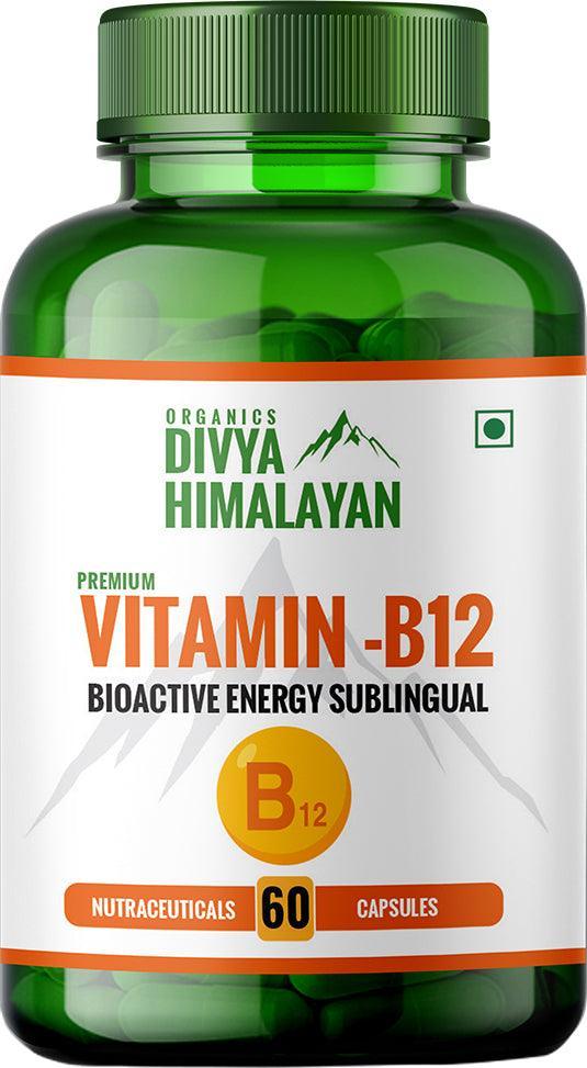 Divya Himalayan Vitamin B12 Capsule - 60 Capsules (Pack of 2)