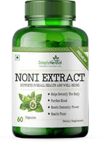 Simply Herbal Noni Extract Vegetarian Capsules - 60 Capsules ( Pack of 3)