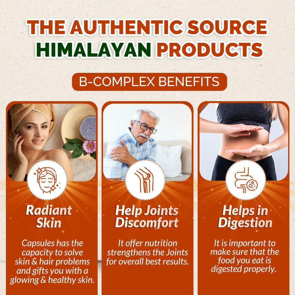 Divya Himalayan Premium B Complex Capsule - 60 Capsules