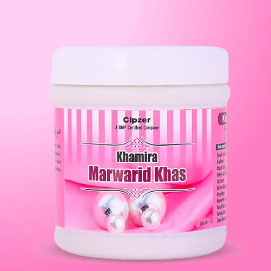 Cipzer Khamira Marwarid Khas 60 GM | Herbal Tonic for BP Support, Typhoid, Chicken Pox & Smallpox