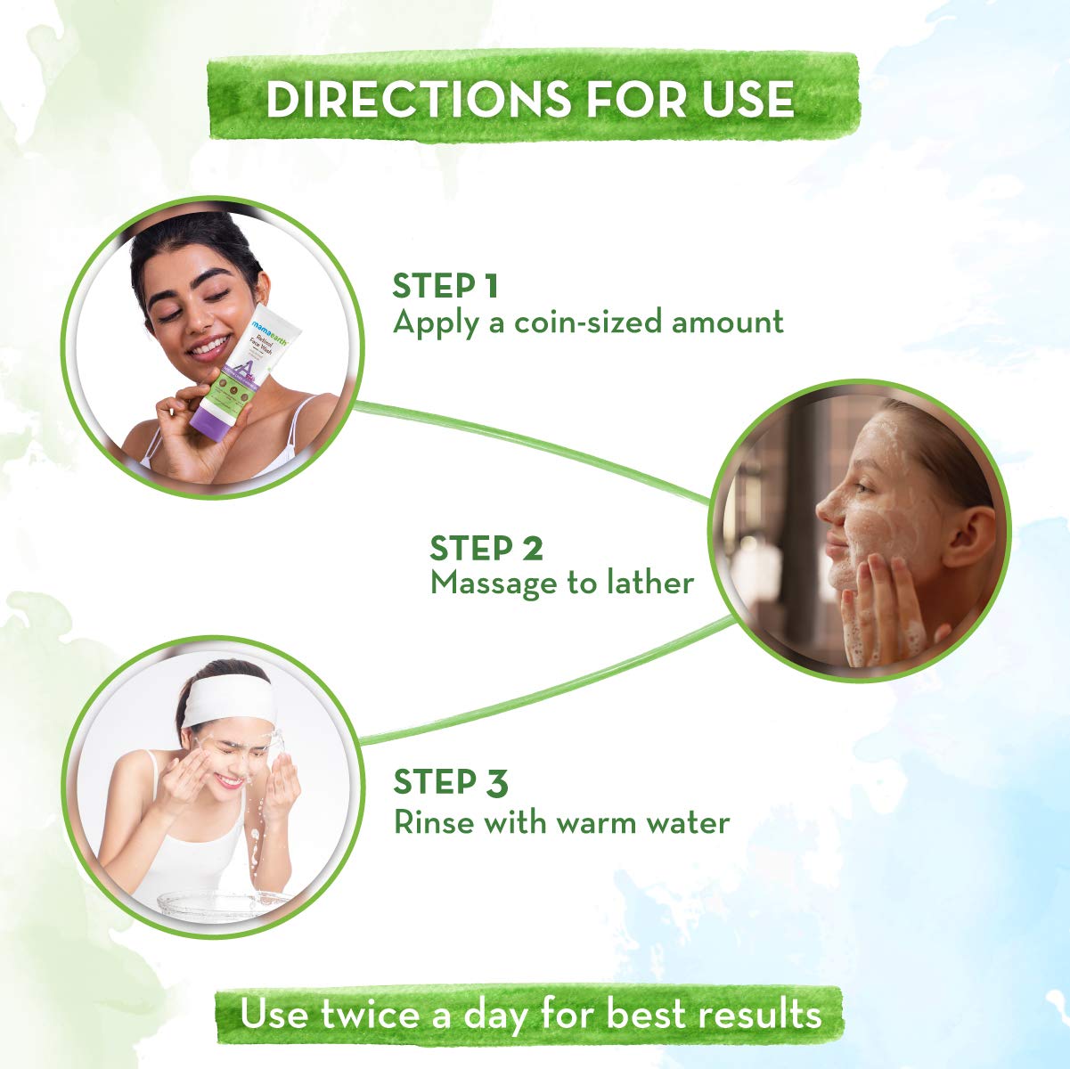 Mamaearth Retinol Face Wash for Healthy Skin | Paraben & SLS-Free | Face Care Product for All Skin Types - 100ml