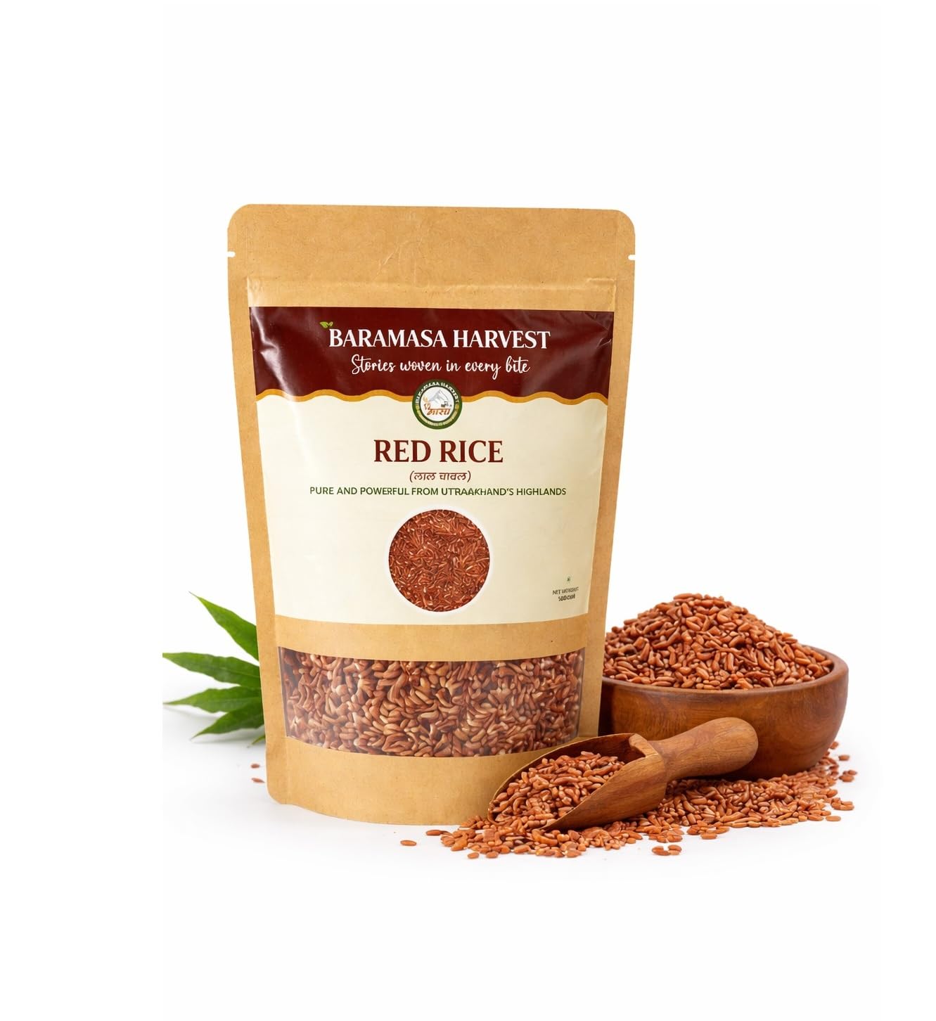 Baramasa Harvest Red Rice (500g) | Pure Himalayan Whole Grain | High-Fiber, Nutrient-Dense & Unpolished