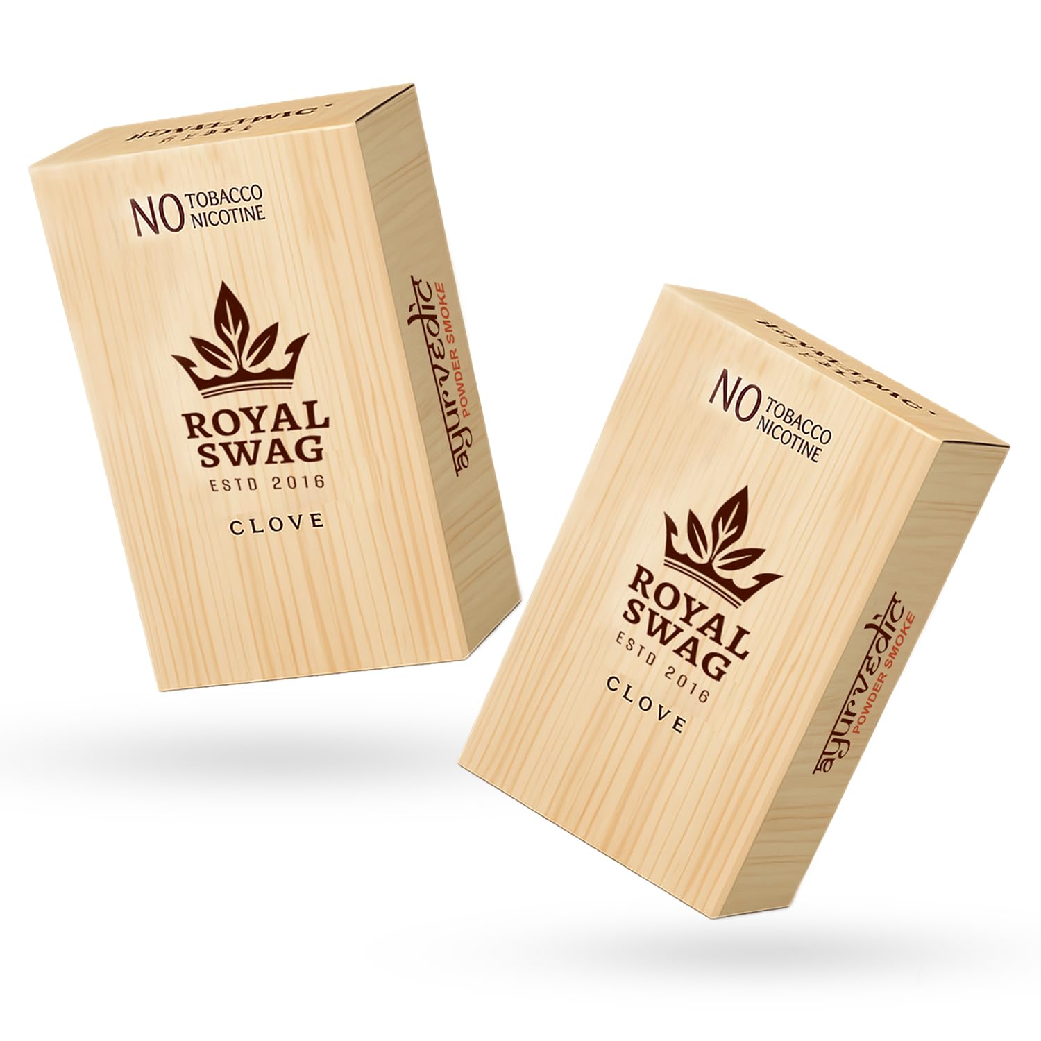 Royal Swag Herbal Cigarettes Clove Flavour - Tobacco & Nicotine Free (Pack of 20)