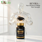 OliLife Revira Capsules 30 Caps | Ayurvedic Supplement with Original Himalayan Shilajit for Energy, Stress Relief & Physical Performance Support