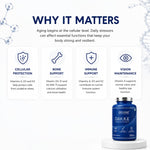 De-Age Dakke 30 Capsules | Healthy Aging & Cellular Wellness Support Supplement