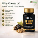 OliLife Revira Capsules 30 Caps | Ayurvedic Supplement with Original Himalayan Shilajit for Energy, Stress Relief & Physical Performance Support