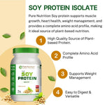 Pure Nutrition Soy Protein Isolate Powder 