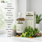 OliLife GlucoAmrit Juice 1000 ml | Ayurvedic & Herbal Diabetes Care Juice for Blood Sugar Support, Metabolic Balance & Daily Wellness
