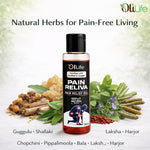 OliLife Pain Reliva Oil 100 ml | Ayurvedic Joint & Muscle Massage Oil for Pain Relief, Flexibility, Comfort, Relaxation & Mobility Herbal Support