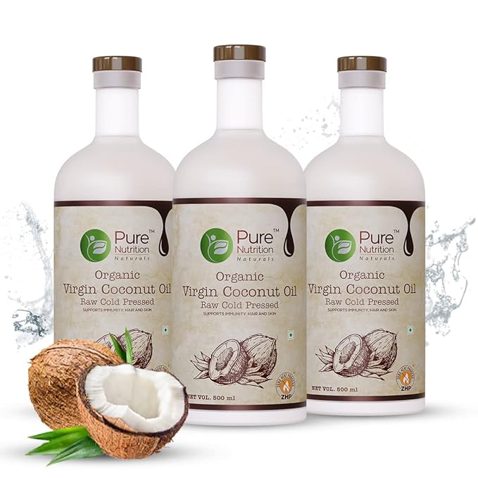 Pure Nutrition Vitals Cold Pressed Raw Virgin Coconut Oil