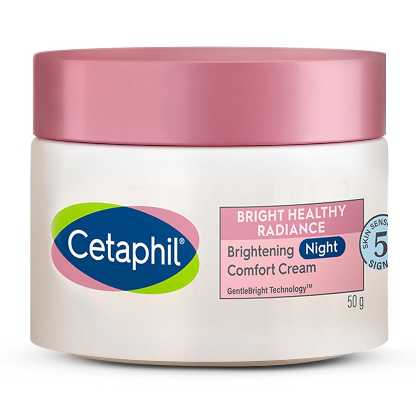 Cetaphil Brightening Night Comfort Cream | For Sensitive Skin - 50gm